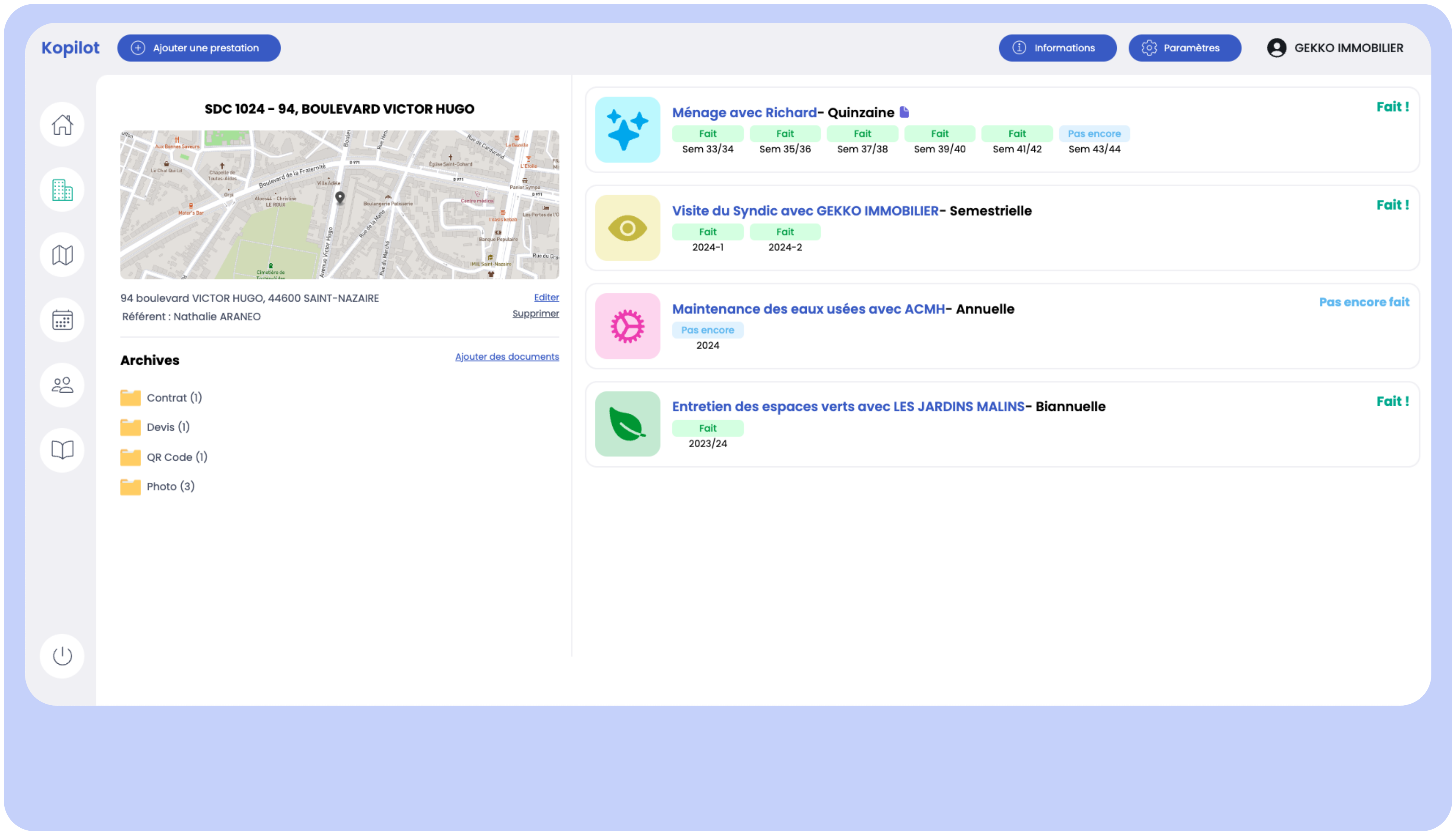 Feature Dashboard