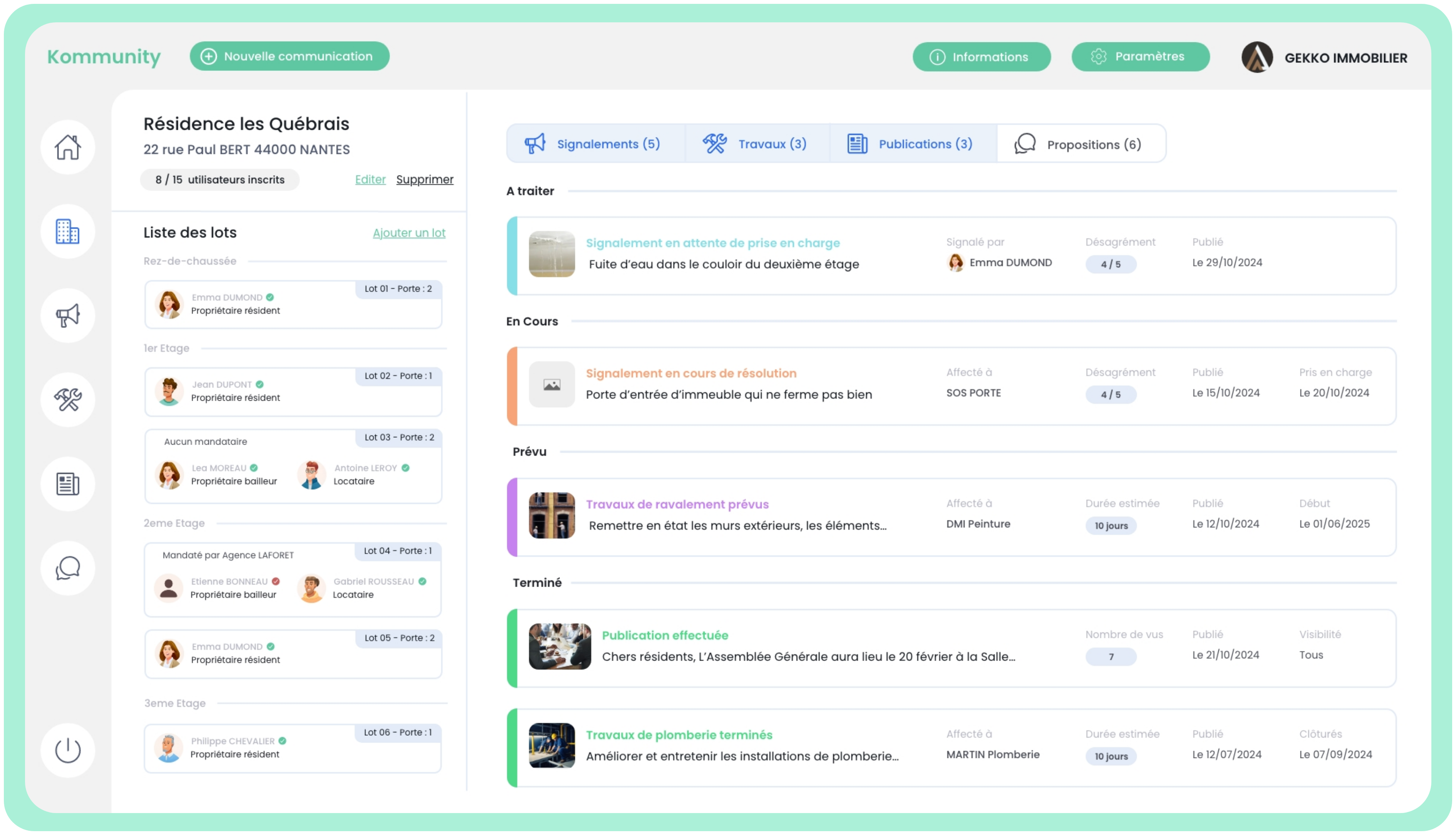 Feature Dashboard